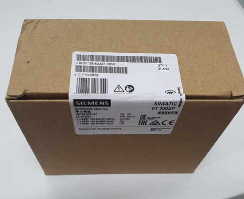 6ES7155-6AA01-0BN0 Siemens SIMATIC ET 200SP PROFINET 155-6PN ST With Bus Adapter