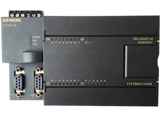 DC Power Supply Siemens PLC 6ES7214-2BD23-0XB8 S7-200CN CPU 224XP 14DI DC / 10DO DC Relay