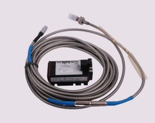 Metal Emerson Spare Parts , Eddy Current Sensor 8mm PR6423/010-140+CON021