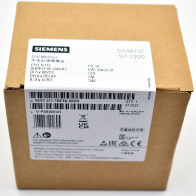 Siemens SIMATIC S7-1200 | 6ES7211-1BE40-0XB0 | Compact Central Processing Unit (CPU 1211C)