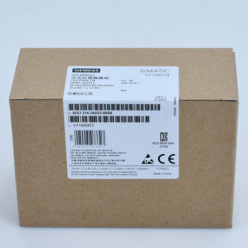 CPU 224XPSI PLC Siemens Simatic S7-200 6ES7214-2AS23-0XB8 S7-200CN 14DI DC / 10DO DC