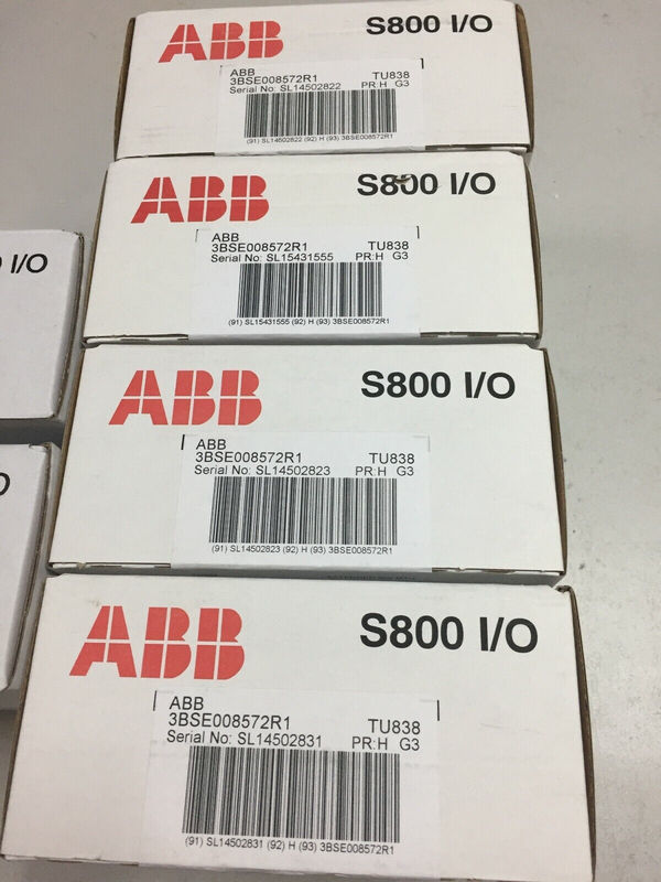 Industrial TU838 ABB PLC Module ABB S800 IO Modules 16 I/O Channels 3BSE020846R1