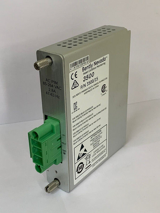 3500/15-01-01-00 Bently Nevada Module AC And DC Power Supply 125840-01 125840-02