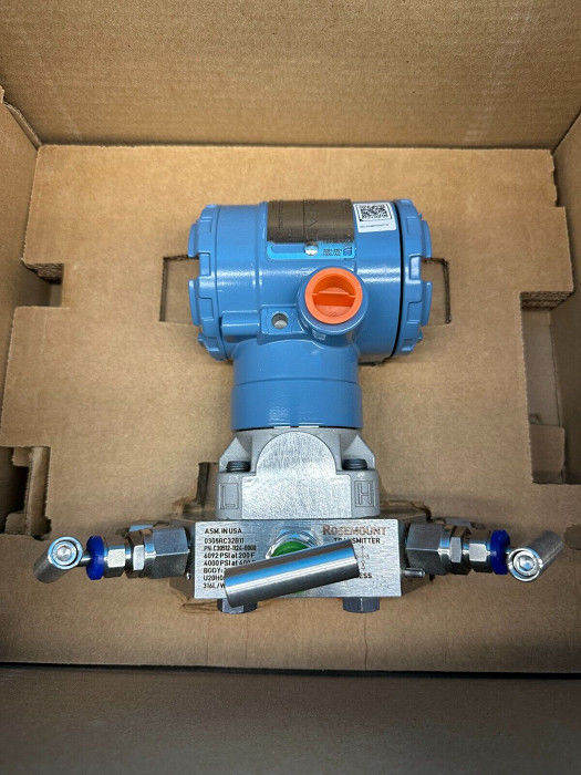 Rosemount 2051T Pressure Industrial Transmitters Wireless With 306 Inline Manifold