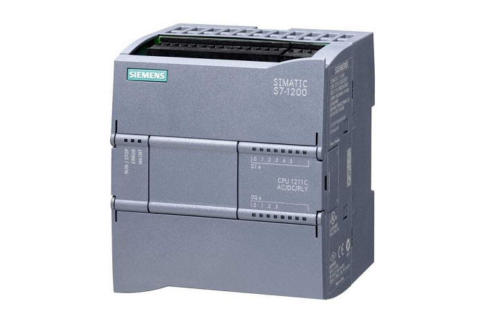 CPU 1211C PLC Siemens Simatic S7-1200 6ES7211-1BE40-0XB0 6 DI 24 V DC 4 DO Relay 2A
