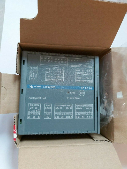 Analog I/O ABB Advant Controller 31 07AC91 24 VDC GJR5252300R0101