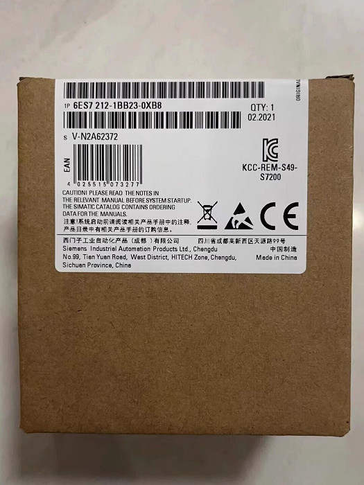 DC Power Supply Siemens S7-200 CPU222 6ES7212-1BB23-0XB8 S7-200CN 8 DI DC 6 DO DC