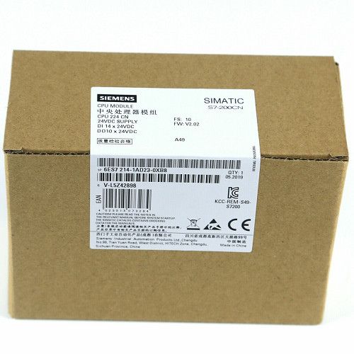 Siemens 6ES7212-1BB23-0XB8 CPU 222 Compact Unit