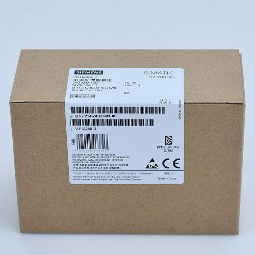 CPU 224XPSI PLC Siemens Simatic S7-200 6ES7214-2AS23-0XB8 S7-200CN 14DI DC / 10DO DC