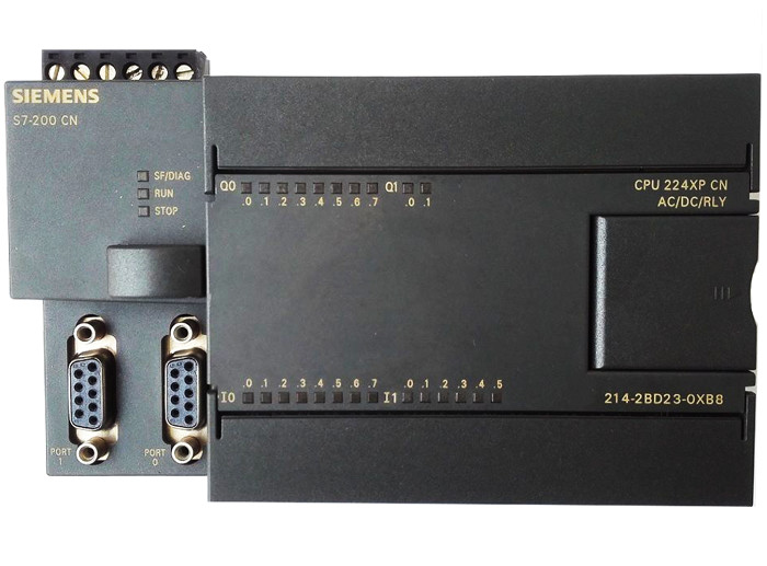 DC Power Supply Siemens PLC 6ES7214-2BD23-0XB8 S7-200CN CPU 224XP 14DI DC / 10DO DC Relay