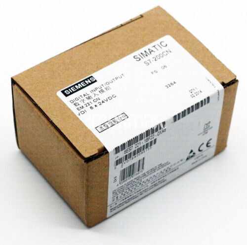 SIMATIC S7-200 Siemens PLC 6ES7221-1BF22-0XA8 EM 221 For S7-22X CPU 8 DI 24 V DC