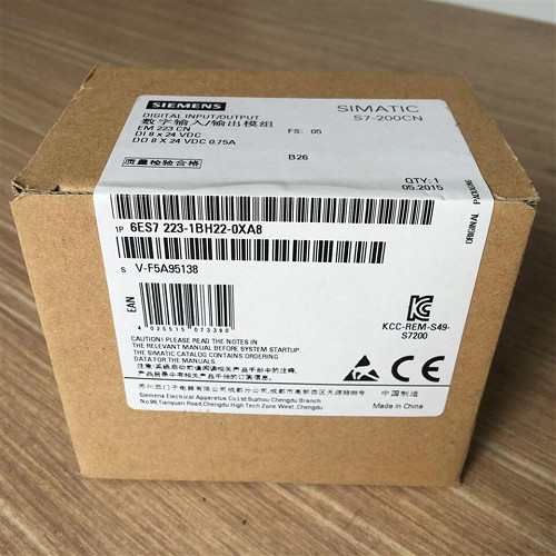 6ES7223-1BH22-0XA8 SIMATIC S7-200 Smart PLC Digital I/O Module EM 223