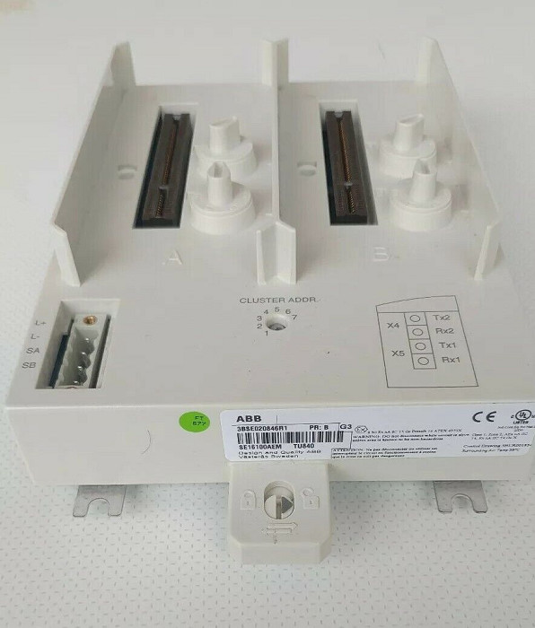 24V DC Electrical ABB IO Modules Modulebus TU840 3BSE020846R1