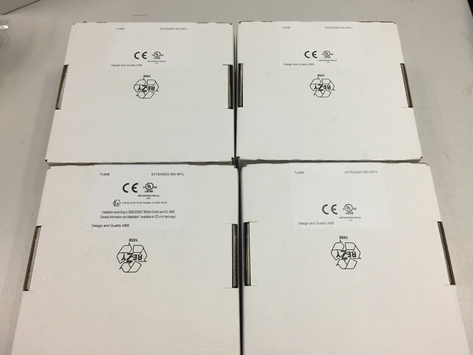 Industrial TU838 ABB PLC Module ABB S800 IO Modules 16 I/O Channels 3BSE020846R1