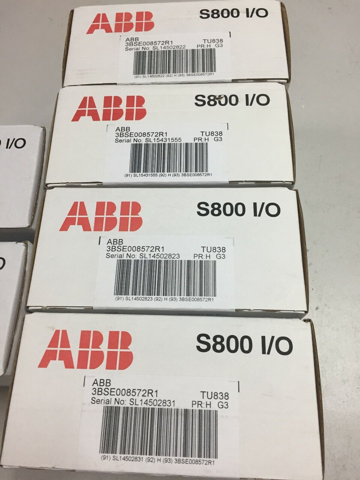 Industrial TU838 ABB PLC Module ABB S800 IO Modules 16 I/O Channels 3BSE020846R1