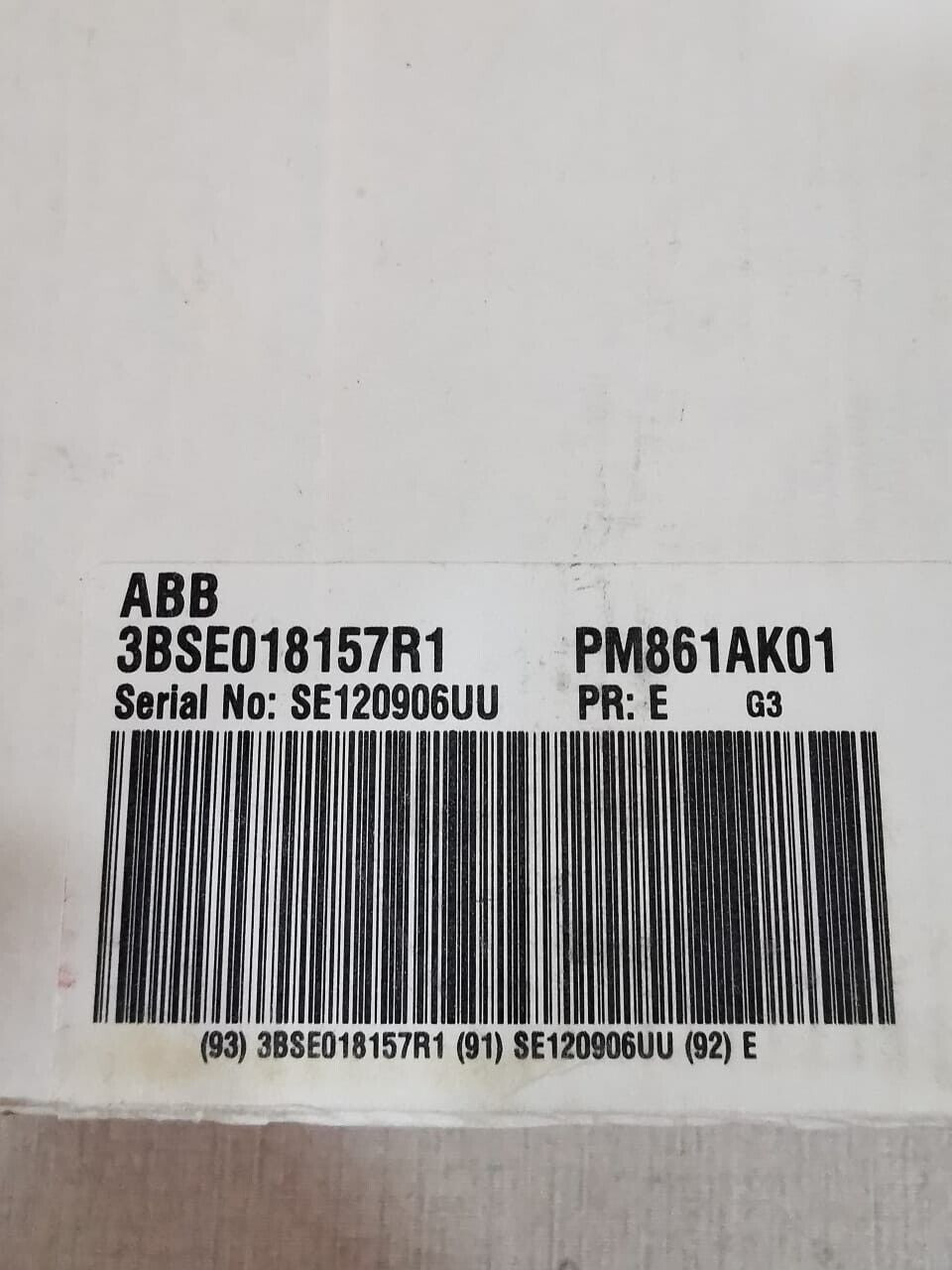 Central Processor ABB PLC Module AC800M Advant-800xA PM861A 3BSE018157R1