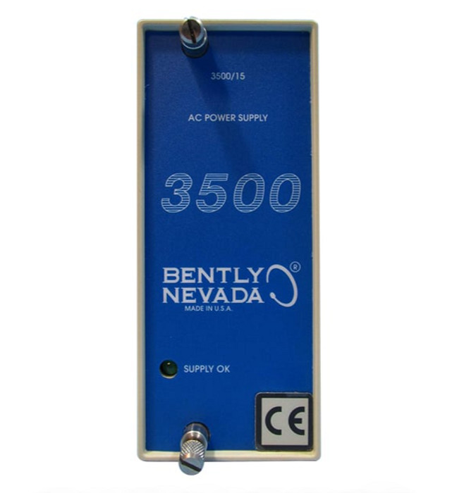 3500/15-01-01-00 Bently Nevada Module AC And DC Power Supply 125840-01 125840-02