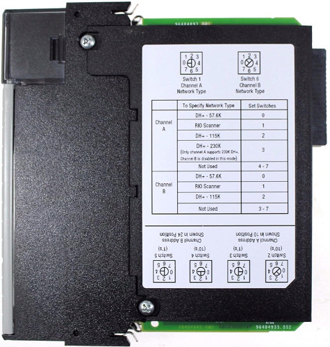 1756-DHRIO Rockwell Allen Bradley PLC ControlLogix DH+ RIO Bridge Scanner