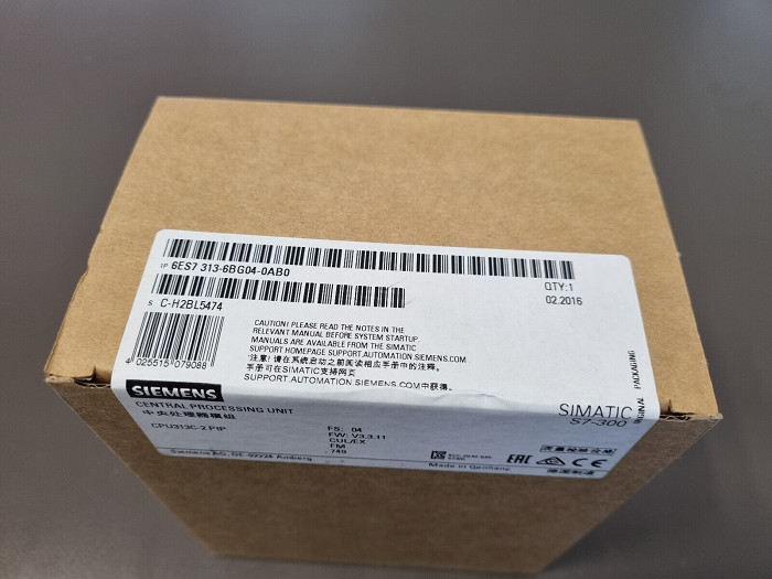 6ES7313-6BG04-0AB0 Siemens SIMATIC S7-300 CPU 313C-2 PTP Compact CPU With MPI