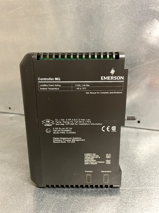 Delta V Emerson Spare Parts MQ Controller KJ2005X1 12P6381X VE3008
