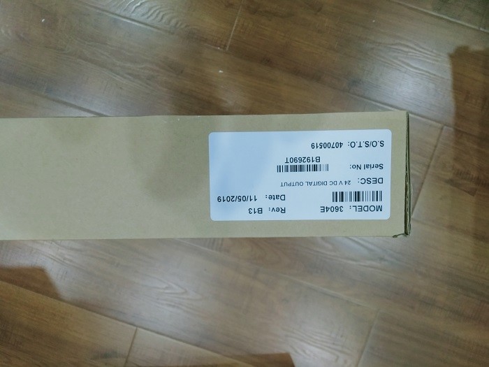 24VDC Invensys Triconex 3604E , Digital Output Modules 16 Point TMR