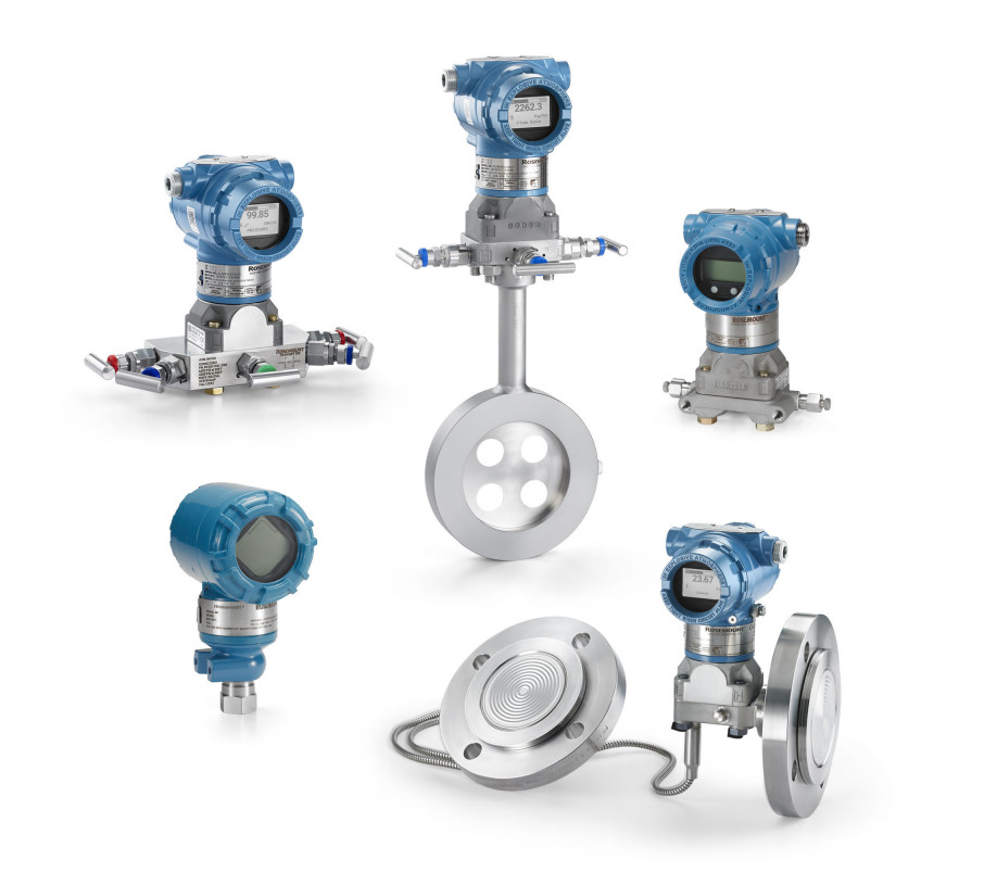 Rosemount 3051T Pressure Industrial Transmitters With 306 Integral Manifold