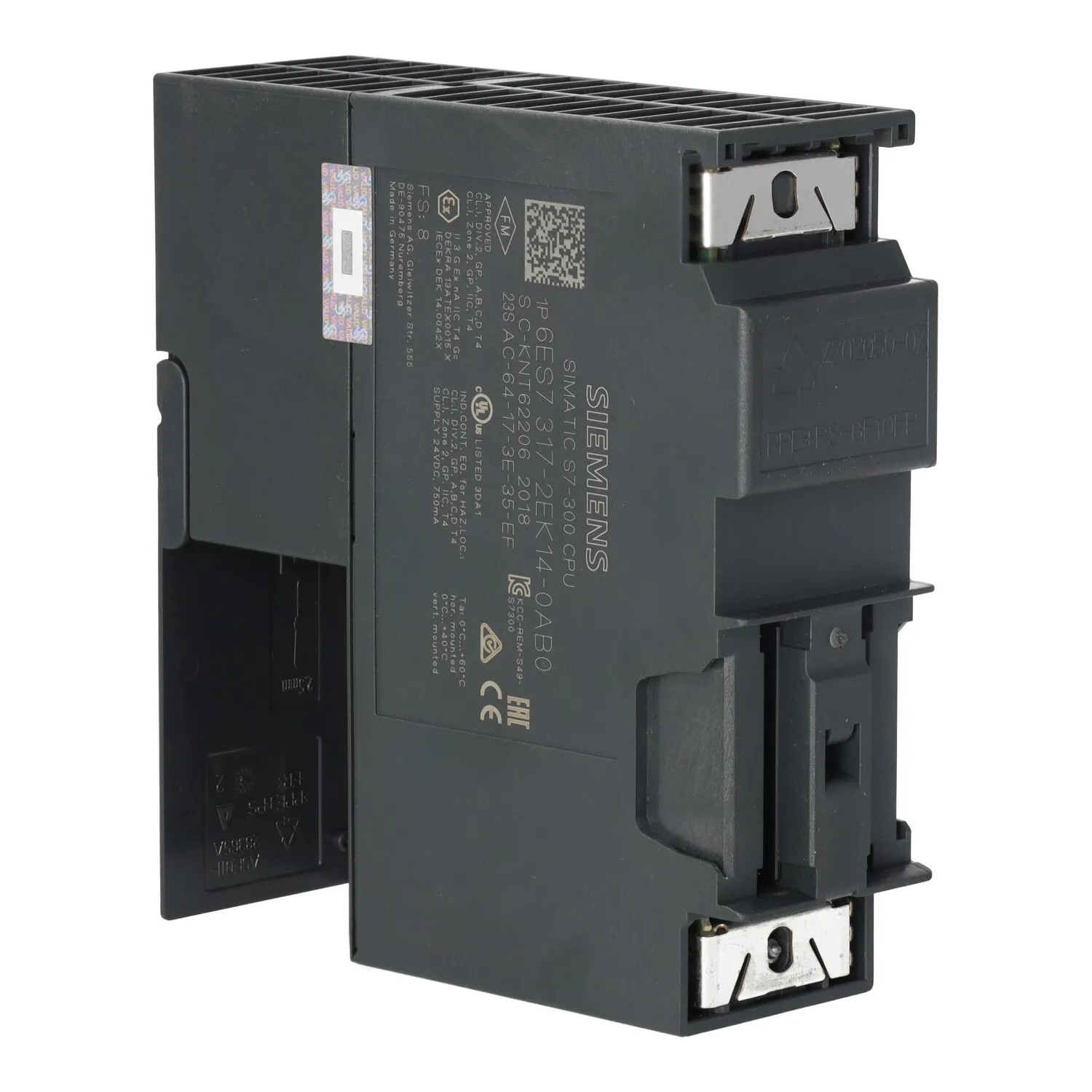 Siemens SIMATIC S7-300 6ES7317-2EK14-0AB0 CPU 317-2 PN/DP Central processing unit with 1 MB work memory